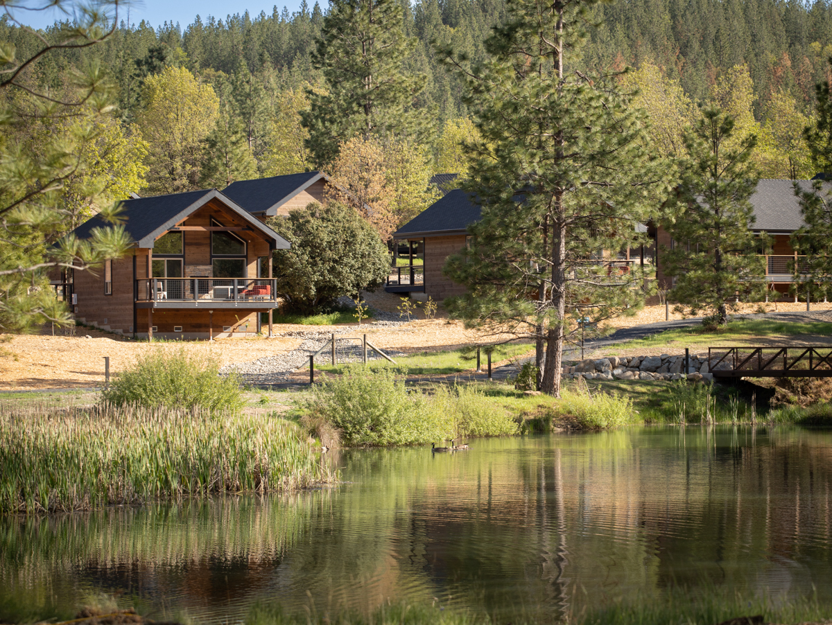 Firefall Ranch Pond and Cottages (Alpenglo Productions)