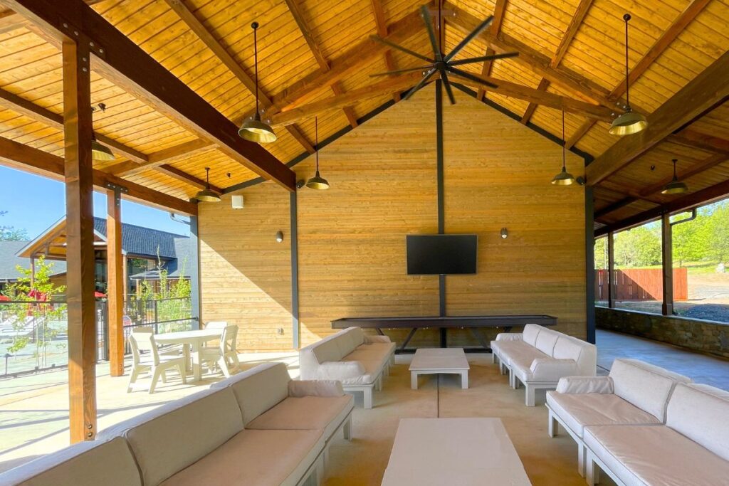 Pool Pavilion Lounge Area